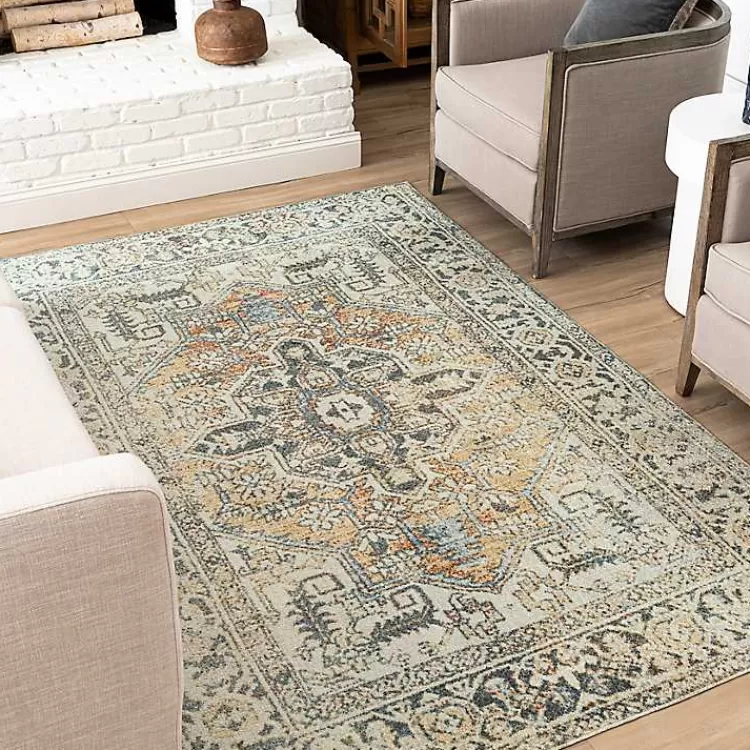 Wilcox Medallion Area Rug, 6x9>Kirklands Home Fashion