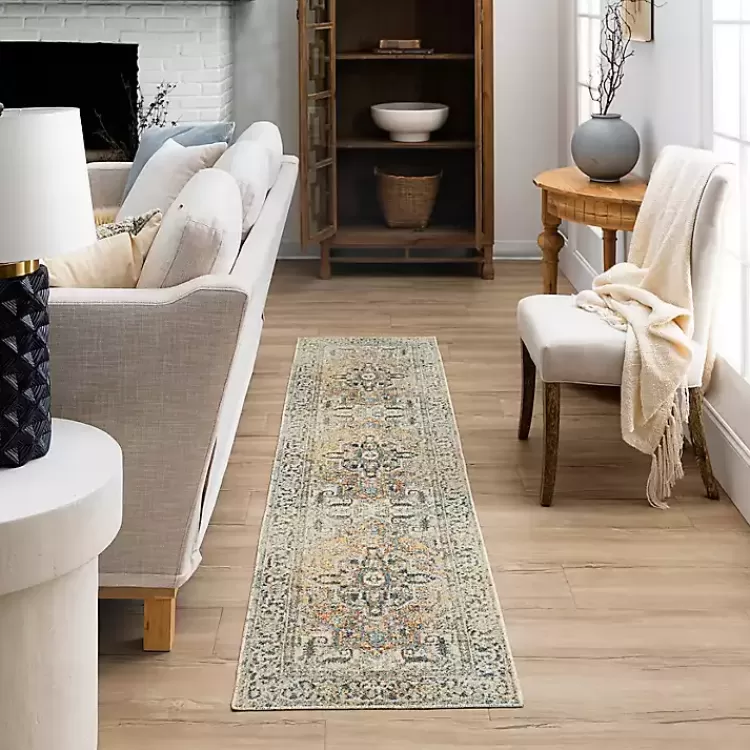Wilcox Medallion Runner, 2x8>Kirklands Home New