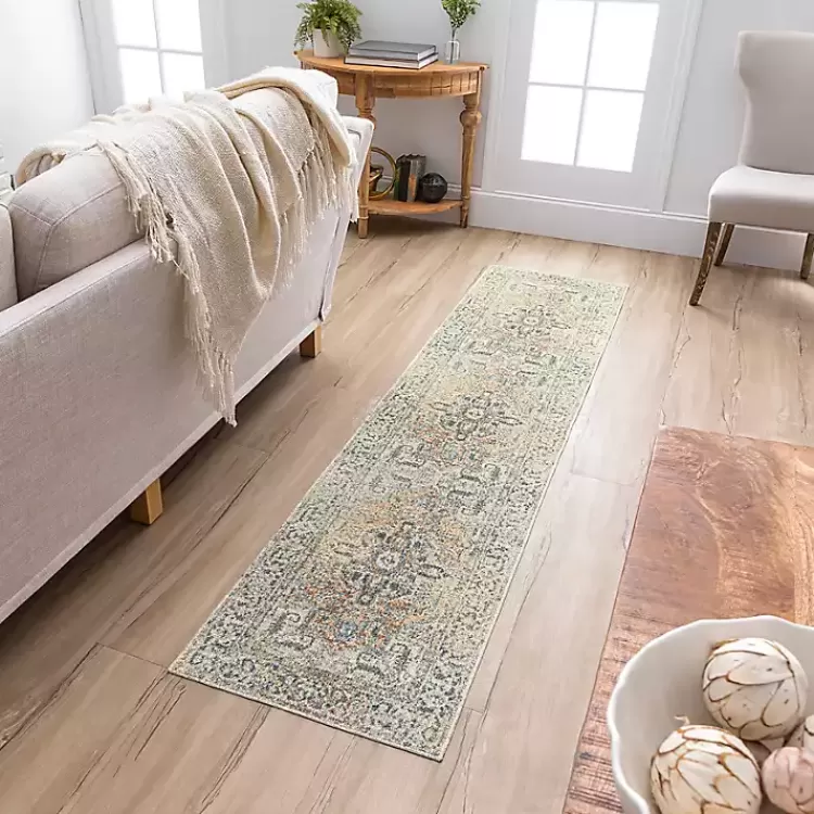 ivory_wilcox_medallion_runner_x_2.webp Wilcox Medallion Runner, 2x8>Kirklands Home New