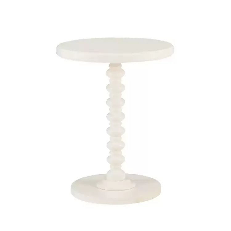 Wood Spindle Side Table>Kirklands Home Shop