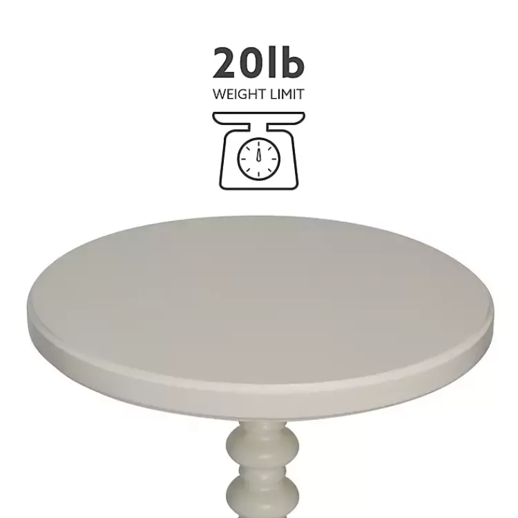 ivory_wood_spindle_side_table_5.webp Wood Spindle Side Table>Kirklands Home Shop
