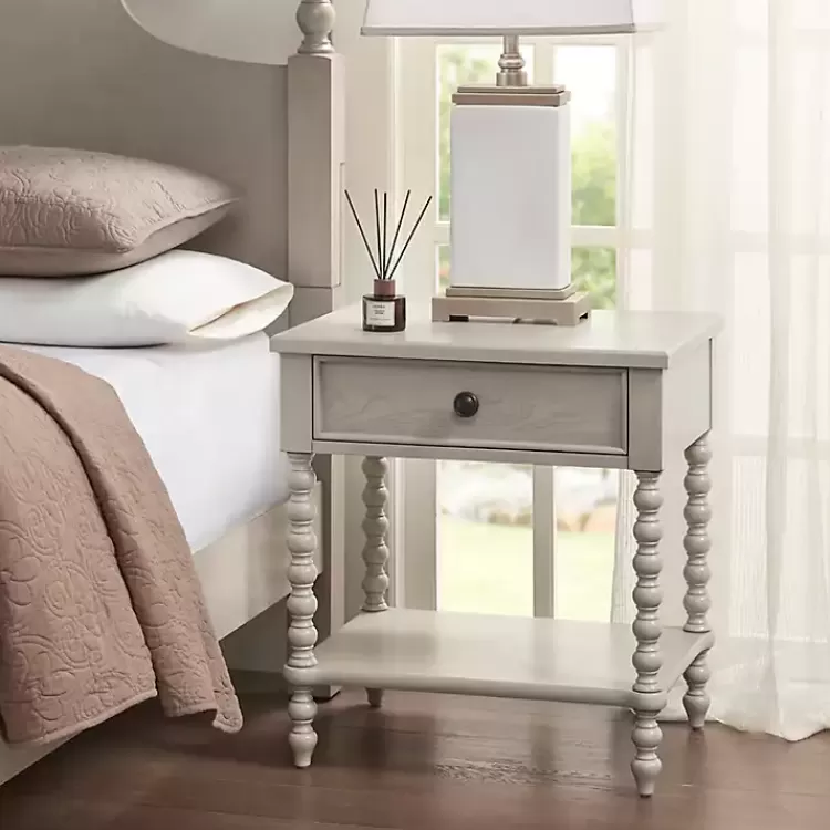 Wood Turned Legs Nightstand>Kirklands Home Best