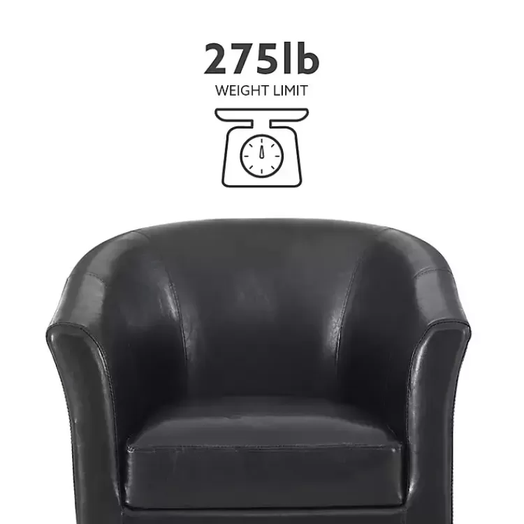 jack_barrel_back_black_club_chair_4.webp Jack Barrel Back Club Chair>Kirklands Home Best Sale