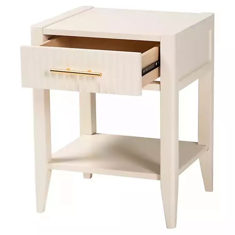 James Mid-Century 1-Drawer Nightstand>Kirklands Home Store