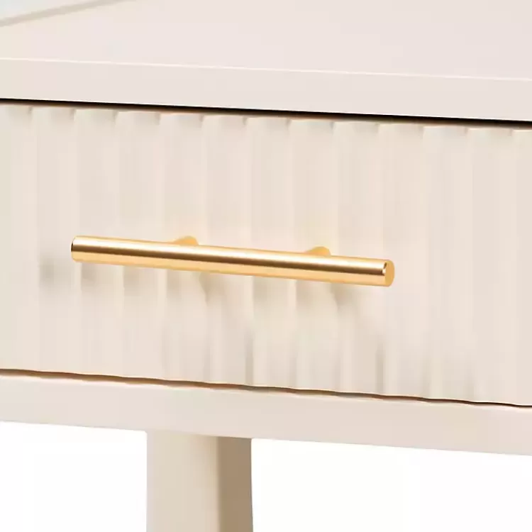 james_midcentury_ivory_drawer_nightstand_4.webp James Mid-Century 1-Drawer Nightstand>Kirklands Home Store