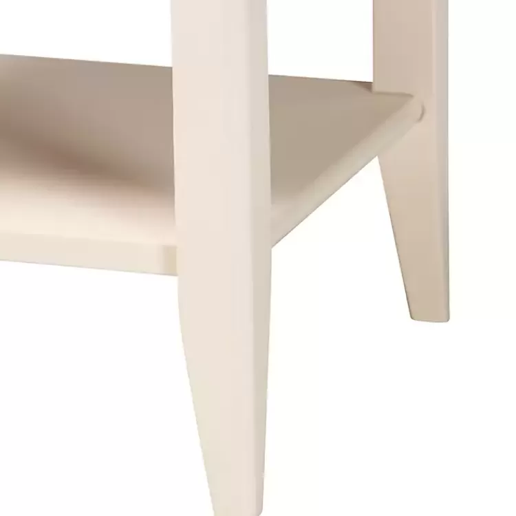 james_midcentury_ivory_drawer_nightstand_5.webp James Mid-Century 1-Drawer Nightstand>Kirklands Home Store