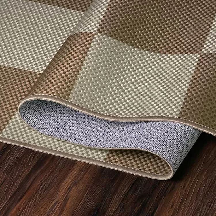 jaya_natural_checkered_washable_area_rug_x_2.webp Jaya Natural Checkered Washable Area Rug, 5x7>Kirklands Home Discount