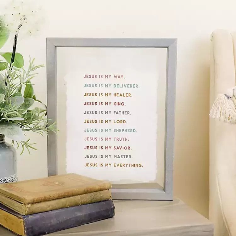 Jesus is My Everything Wall Plaque>Kirklands Home Outlet