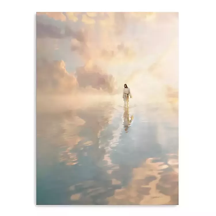 Jesus Walking on Water Canvas Art Print, 30x40 in.>Kirklands Home Best