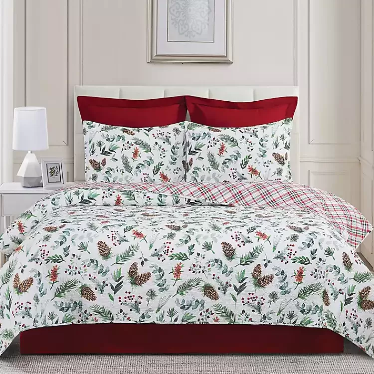Jovie Pinecone 3-pc. Full/Queen Quilt Set>Kirklands Home Best Sale