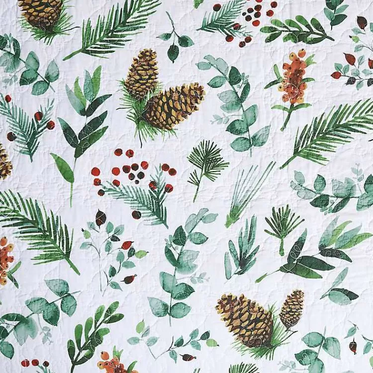 jovie_pinecone_pc_king_quilt_set_3.webp Jovie Pinecone 3-pc. King Quilt Set>Kirklands Home Clearance