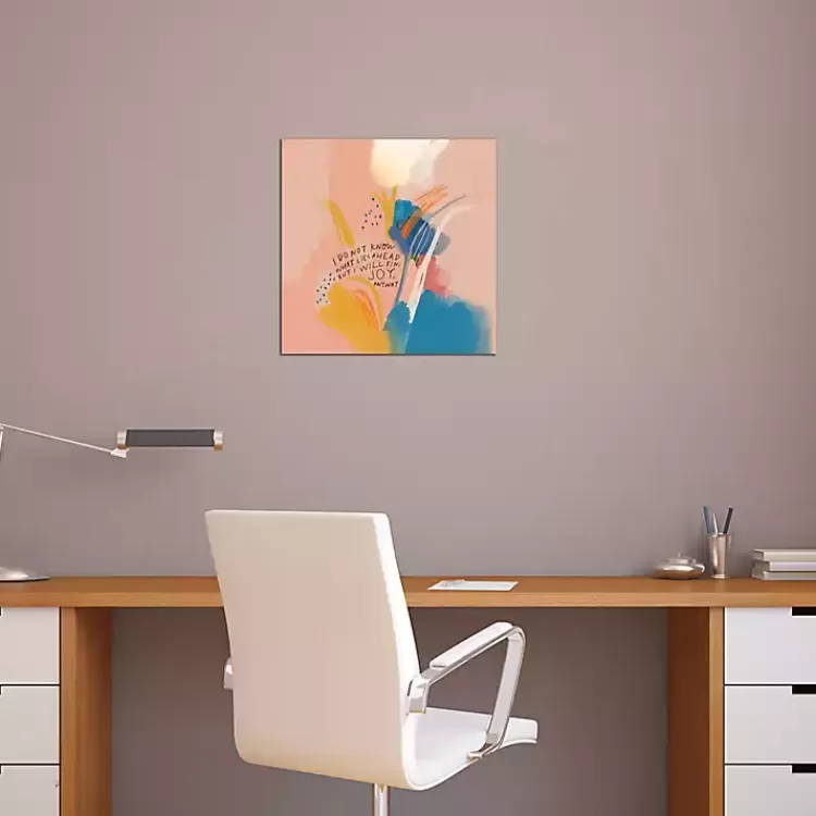 Joy Anyway Abstract Canvas Art Print>Kirklands Home New