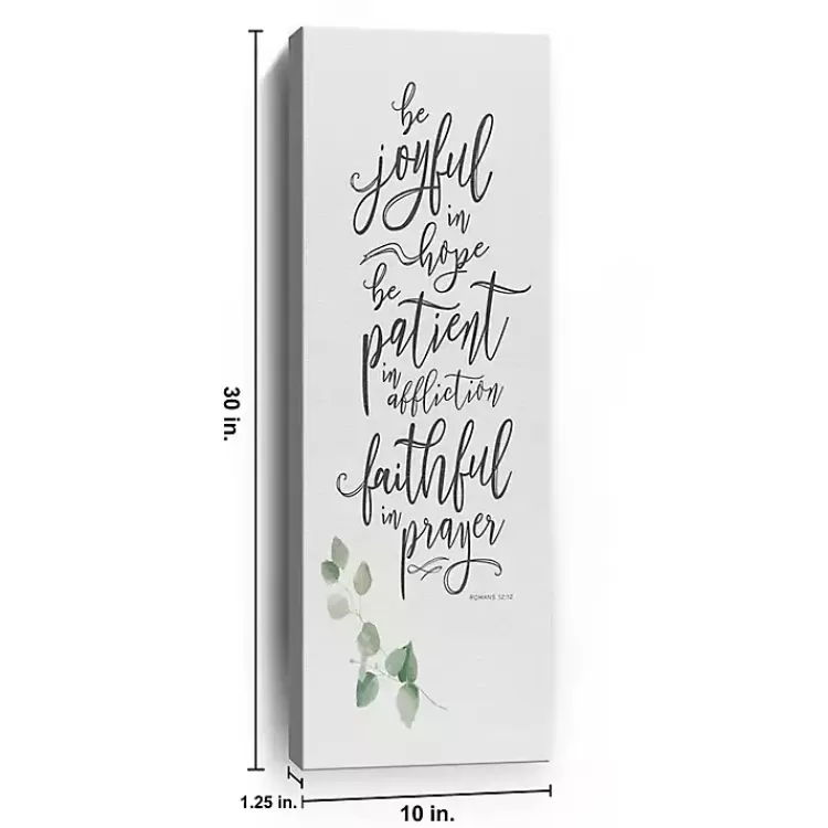 Joyful in Hope Canvas Art Print>Kirklands Home Cheap