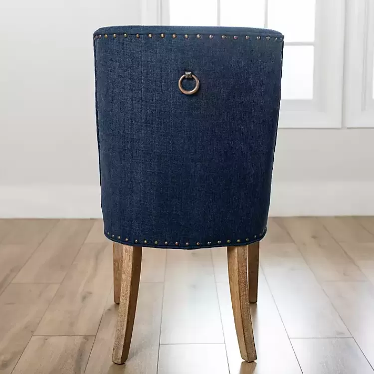 julia_navy_upholstered_dining_chair_2.webp Julia Navy Upholstered Dining Chair>Kirklands Home Fashion