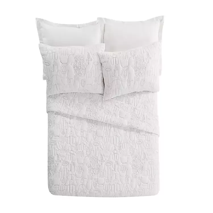Justina Blakeney Cloud Hamsa King Quilt Set>Kirklands Home Hot