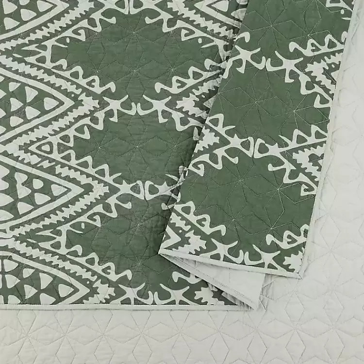 justina_blakeney_green_aisha_queen_quilt_set_3.webp Justina Blakeney Aisha Queen Quilt Set>Kirklands Home Shop