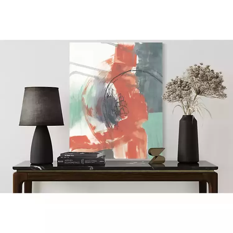 Juxtaposed Coral I Canvas Art Print>Kirklands Home Best Sale