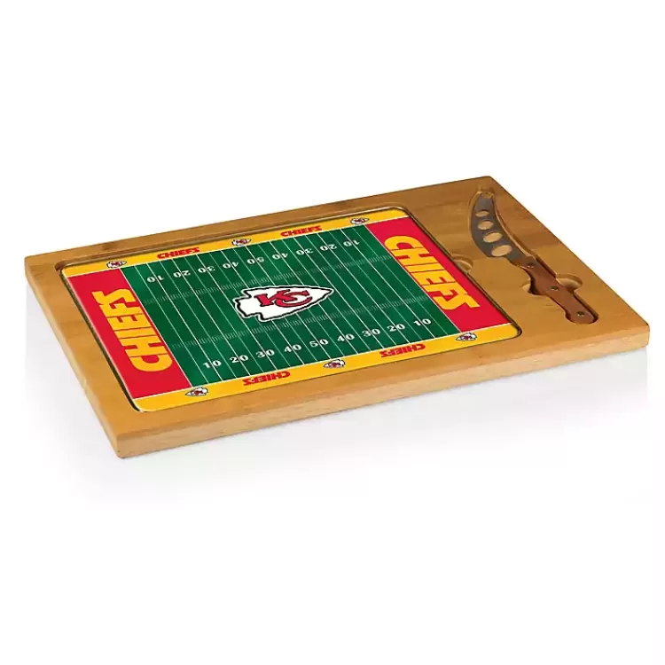 Kansas City Chiefs Cutting Board & Knife Set>Kirklands Home Store