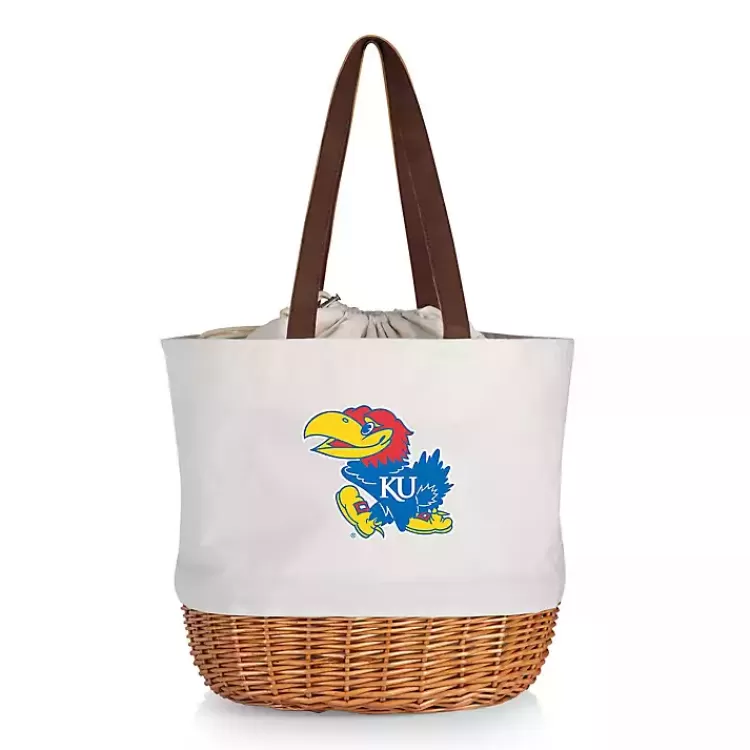 Kansas Jayhawks Canvas Tote Bag>Kirklands Home Cheap