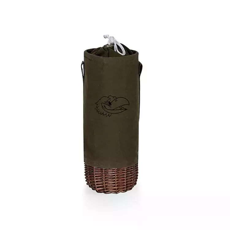 Kansas Jayhawks Insulated Wine Bottle Tote>Kirklands Home Shop