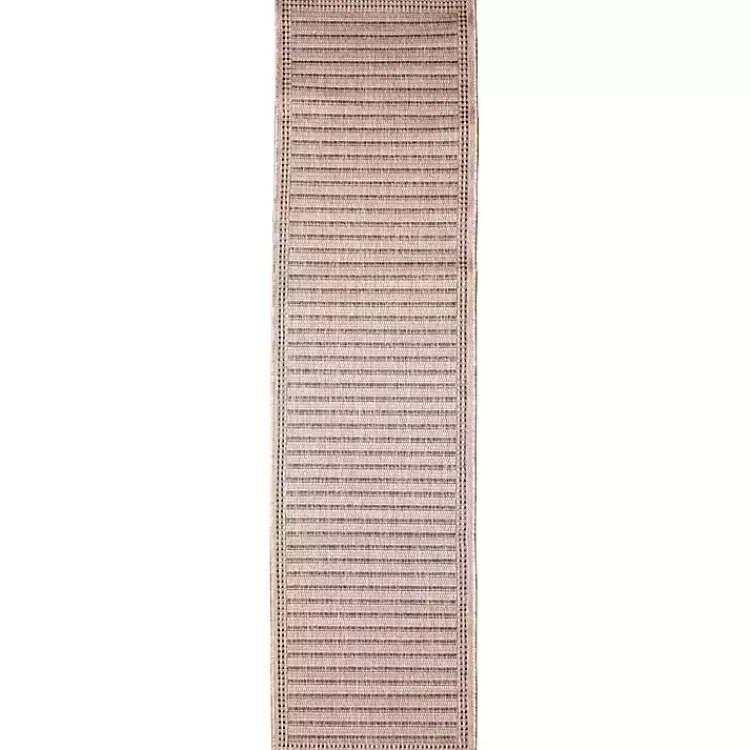Kaya Natural Gradient Indoor/Outdoor Runner, 2x7>Kirklands Home Outlet
