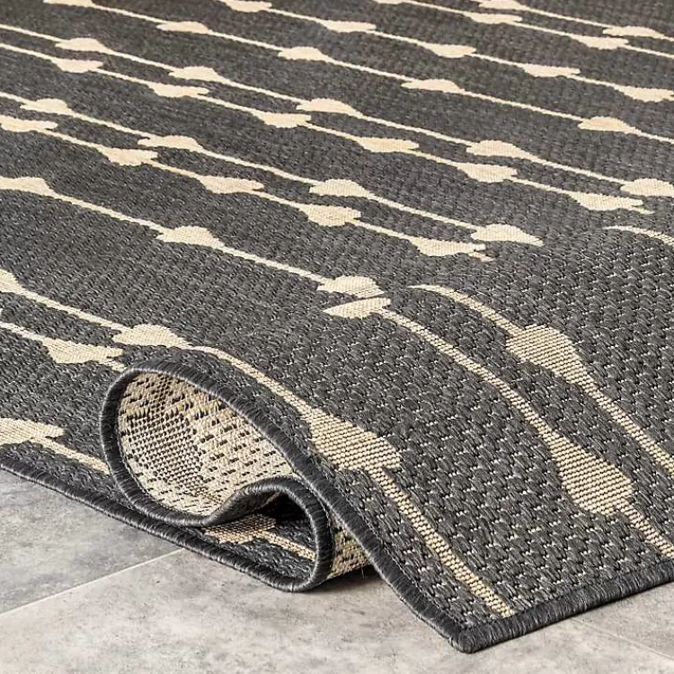 kendall_gray_vertical_teardrop_outdoor_rug_x_3.webp Kendall Gray Vertical Teardrop Outdoor Rug, 5x8>Kirklands Home Cheap