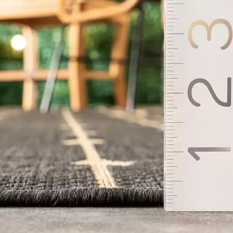 kendall_gray_vertical_teardrop_outdoor_rug_x_6.webp Kendall Gray Vertical Teardrop Outdoor Rug, 5x8>Kirklands Home Cheap