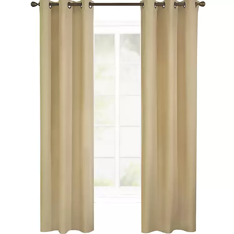khaki_room_darkening_curtain_panel_set__in_6-2.webp Khaki Room Darkening Curtain Panel Set, 72 in.>Kirklands Home Clearance