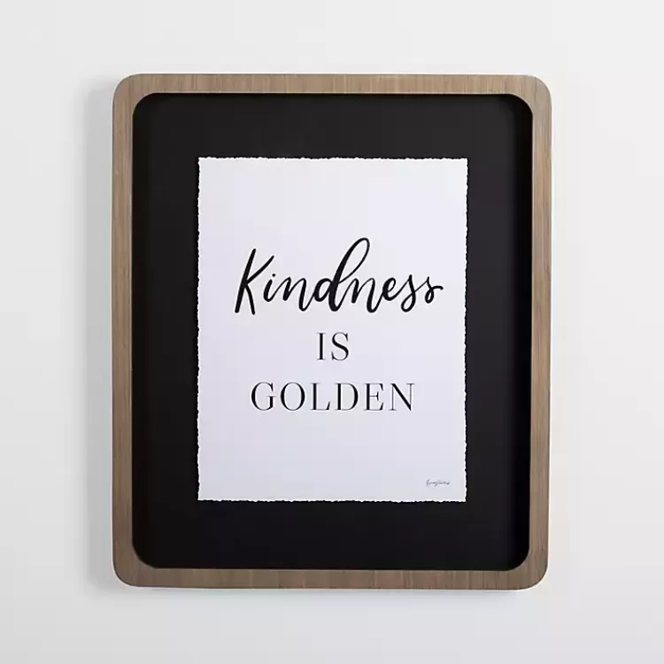 Kindness is Golden Wall Plaque>Kirklands Home Sale