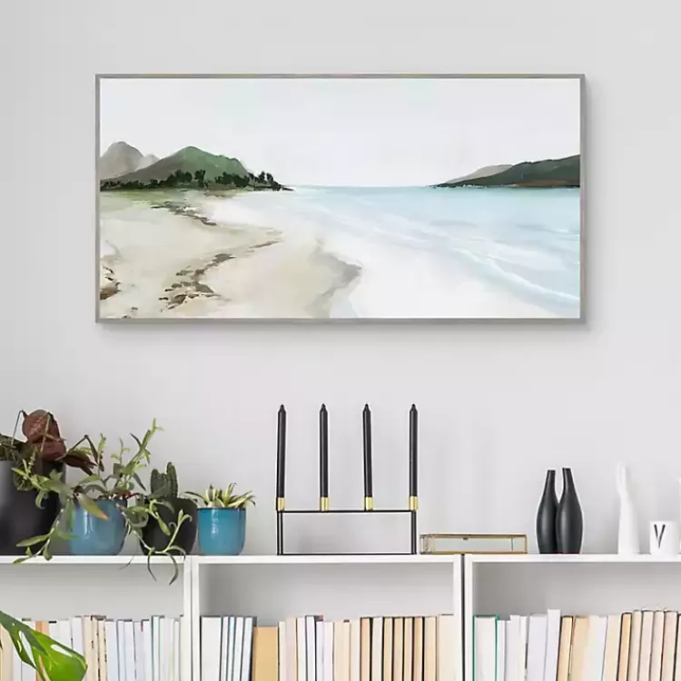Kiss From A Wave Framed Wall Art>Kirklands Home Sale