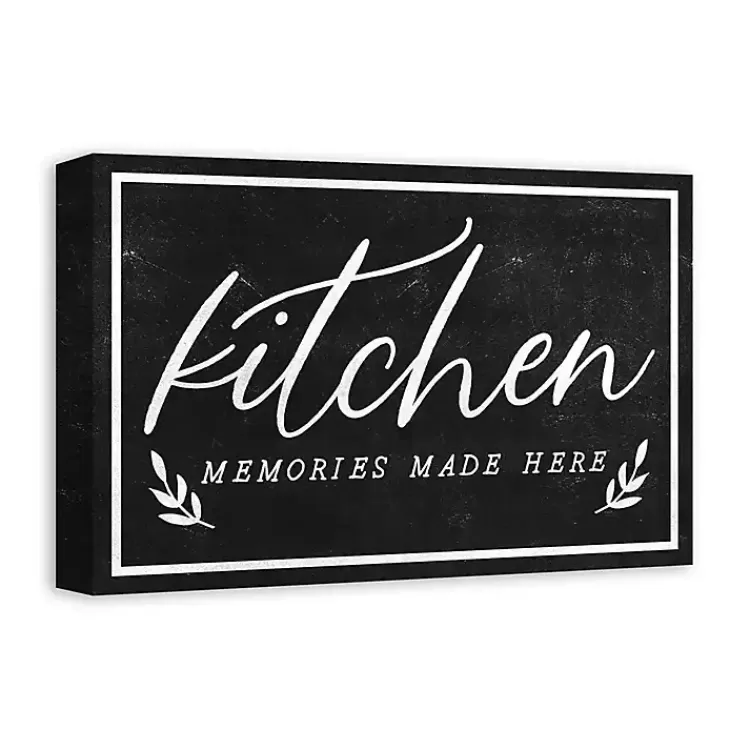Kitchen Memories Canvas Wall Plaque>Kirklands Home New
