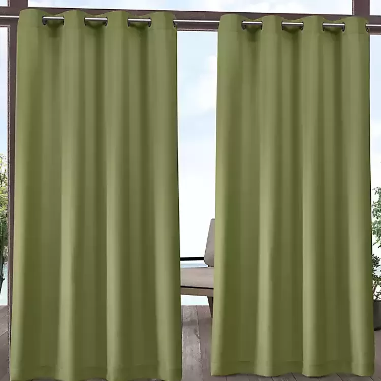 Kiwi Cabana Curtain Panel Set, 84 in.>Kirklands Home Outlet