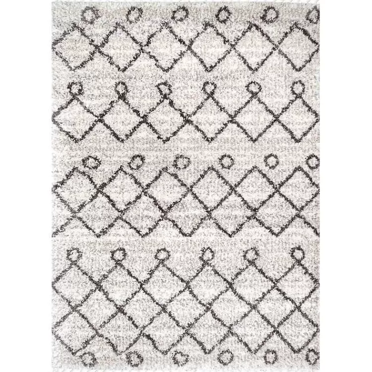 Kristi Shag Transitional Area Rug, 5x7>Kirklands Home Discount