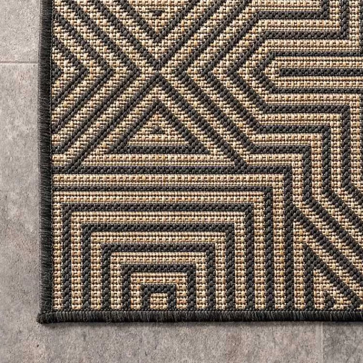 kylie_gray_modern_abstract_outdoor_rug_x_4-1.webp Kylie Gray Modern Abstract Outdoor Rug, 5x8>Kirklands Home Outlet