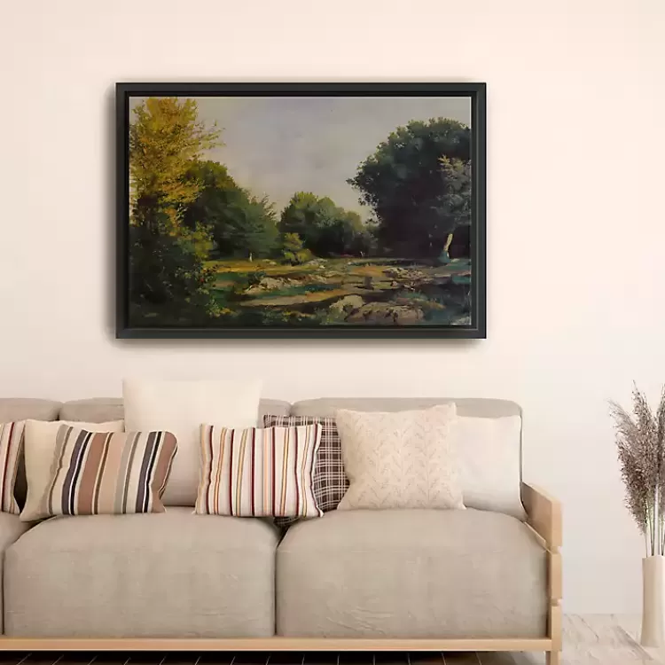 La Clairiere Framed Canvas Art Print, 32x48>Kirklands Home Outlet
