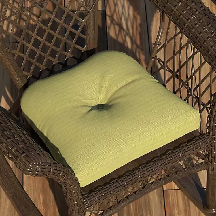 La Playa Lime Outdoor Chair Cushion>Kirklands Home Hot