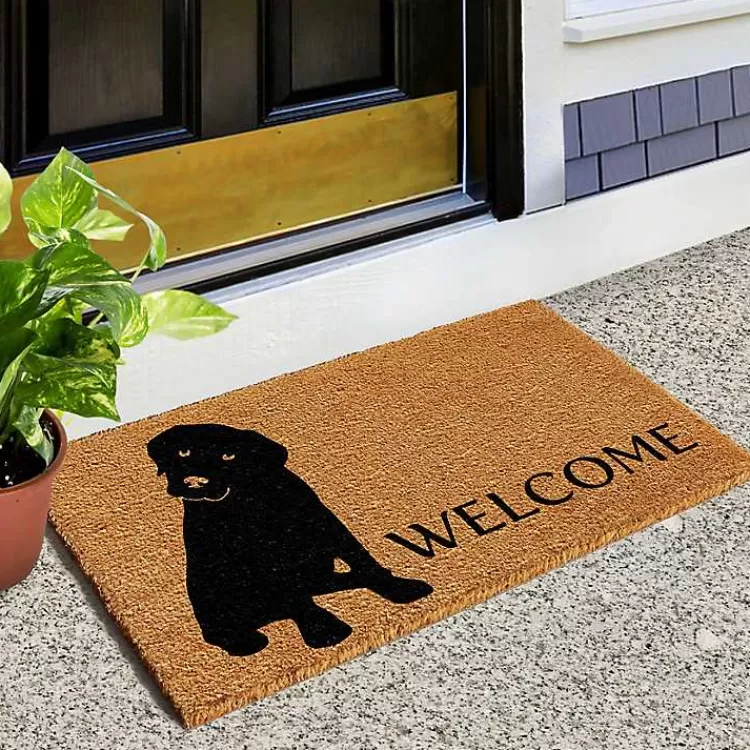 Labrador Welcome Doormat>Kirklands Home Store