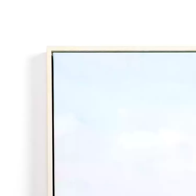 Lady by the Sea Framed Canvas Art Print>Kirklands Home Best Sale
