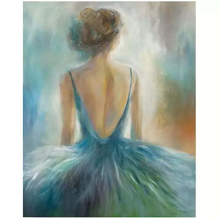 Lady in Blue Giclee Canvas Art Print>Kirklands Home New