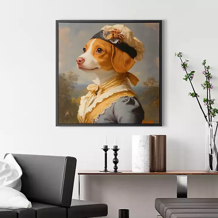lady_penelope_pawprints_framed_art_print_3.webp Lady Penelope Pawprints Framed Art Print>Kirklands Home Outlet