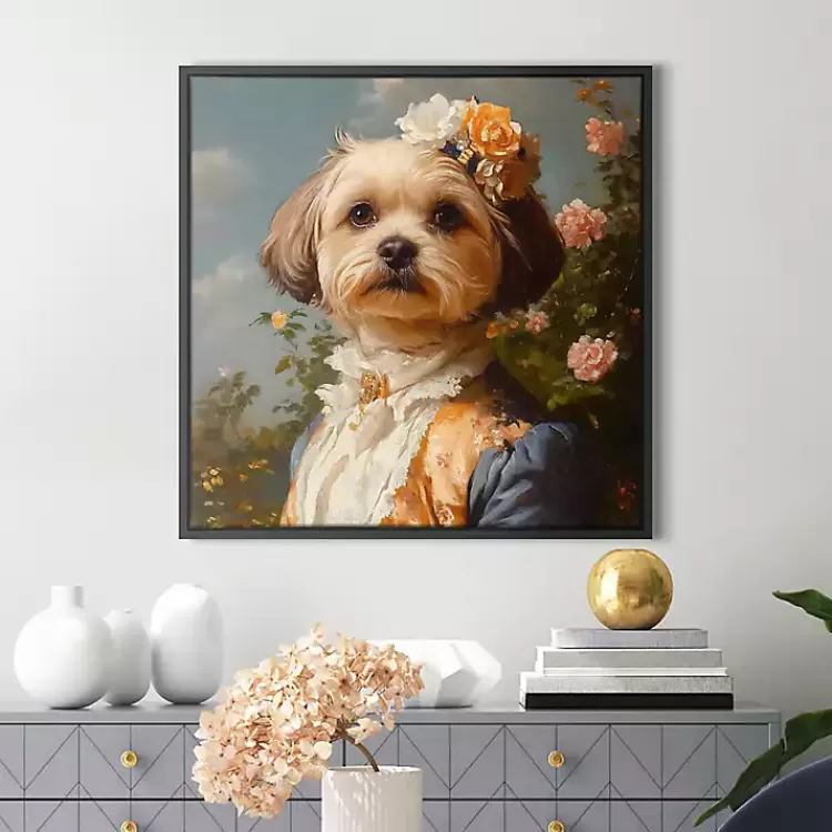 lady_rosalind_ribbonshire_framed_art_print_3.webp Lady Rosalind Ribbonshire Framed Art Print>Kirklands Home Fashion