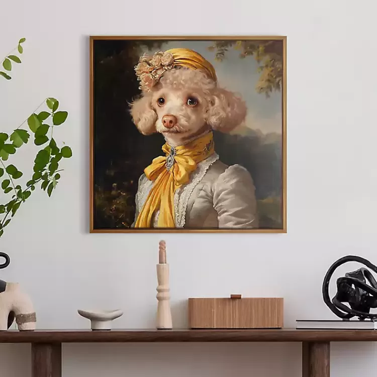 lady_rosaline_ruffleton_framed_art_print_3.webp Lady Rosaline Ruffleton Framed Art Print>Kirklands Home Outlet