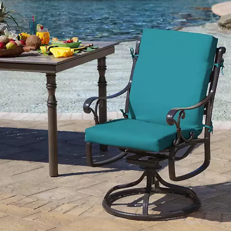 Lake Leala Luxe Outdoor Dining Chair Cushion>Kirklands Home Outlet
