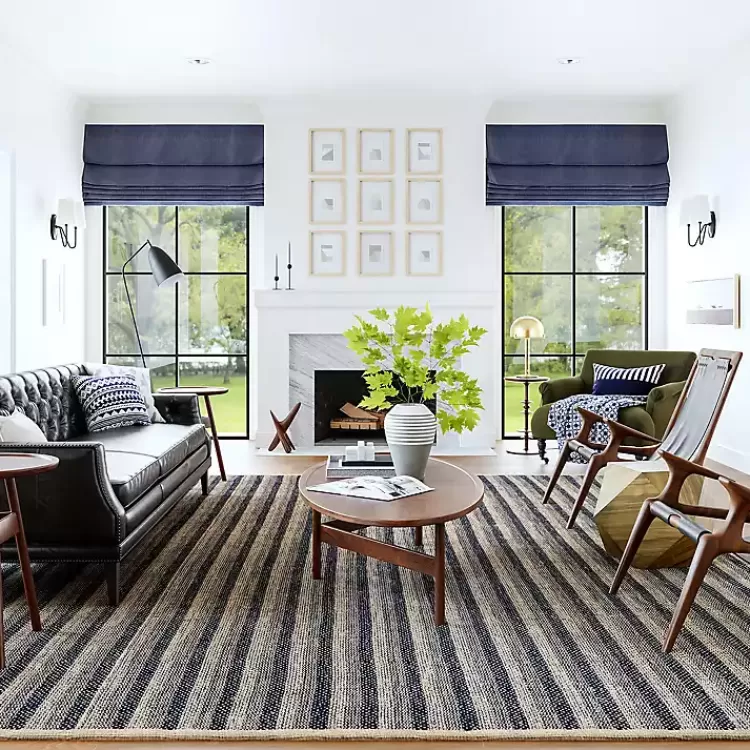 Lake Striped Emily Henderson x RugsUSA Rug, 8x10>Kirklands Home Cheap