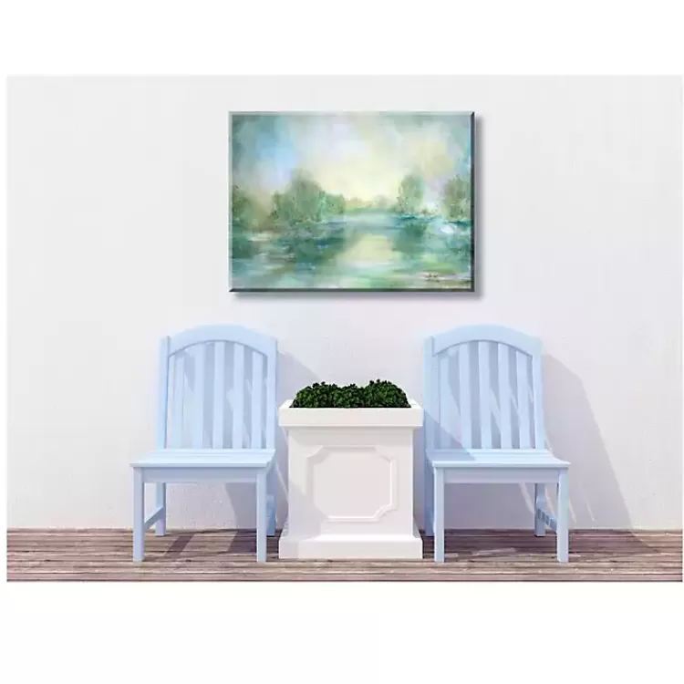 Lake View Outdoor Canvas Art Print>Kirklands Home Shop