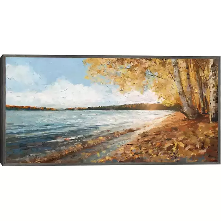 Lakeside Colors Framed Canvas Art Print>Kirklands Home Discount