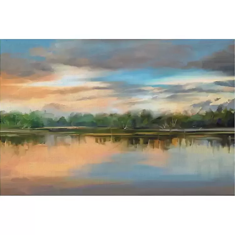 Lakeside Light Canvas Art Print>Kirklands Home Online