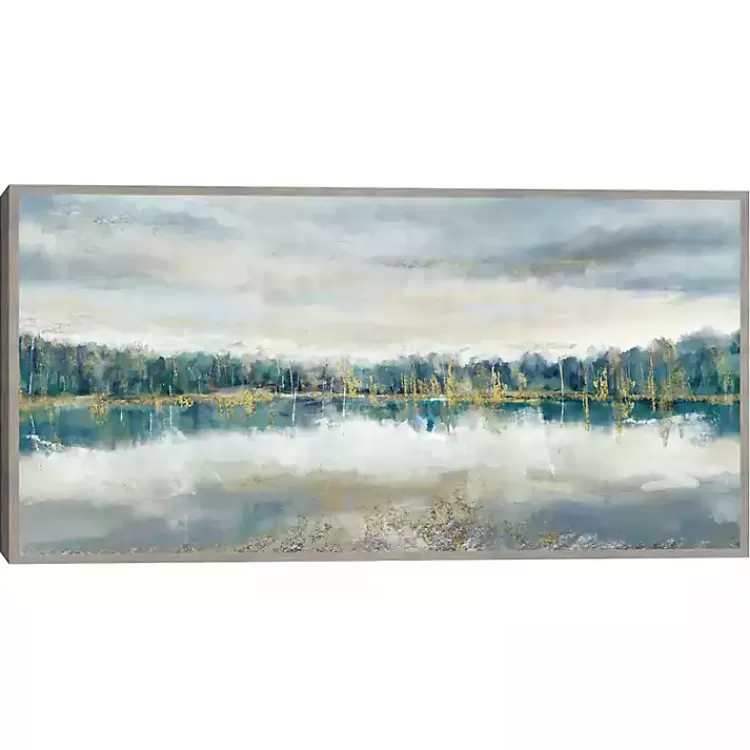 Lakeside Luxe Framed Canvas Art Print>Kirklands Home Cheap