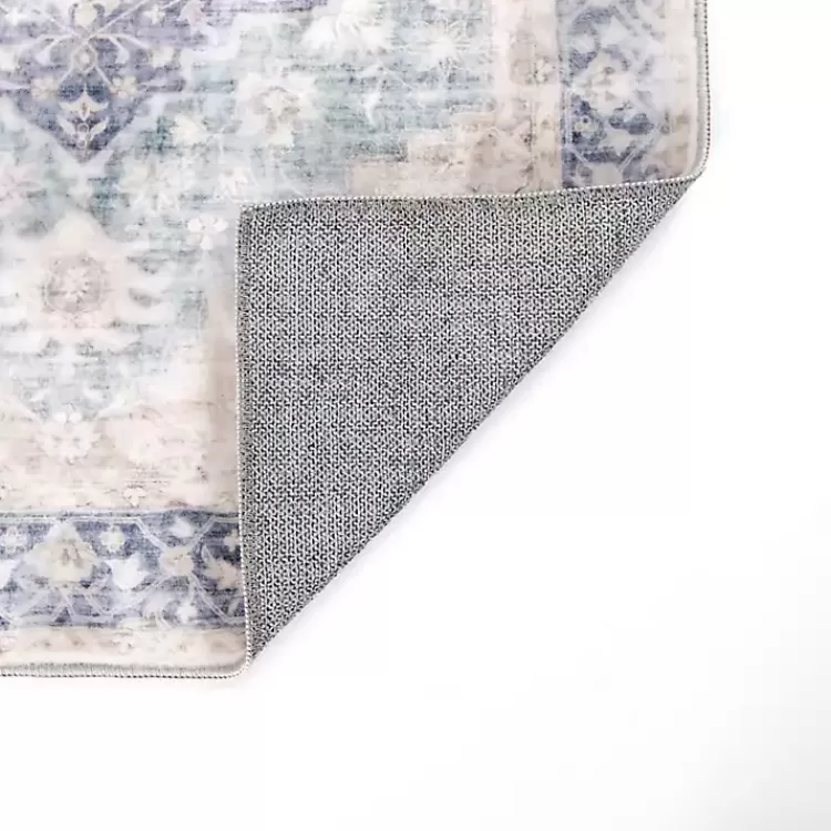 lara_blue_medallion_washable_runner_x_3.webp Lara Blue Medallion Washable Runner, 2x7>Kirklands Home Sale