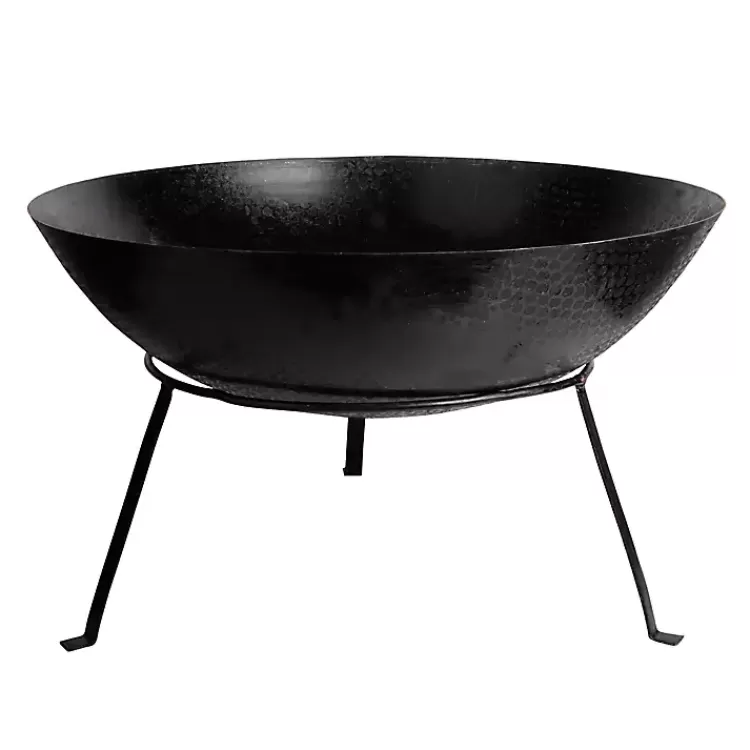 Large Metal Fire Bowl with Tapered Legs>Kirklands Home Discount
